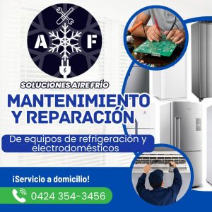 refrigeración domestica y comercial, también reparan electrodomesticos